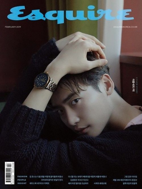 Ли Чон Сок для Esquire February 2019