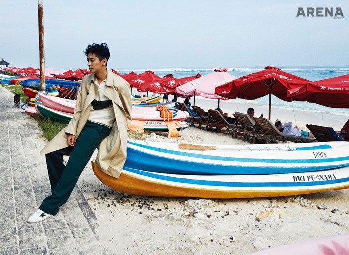 Джу Джи Хун для Arena Homme Plus March 2019